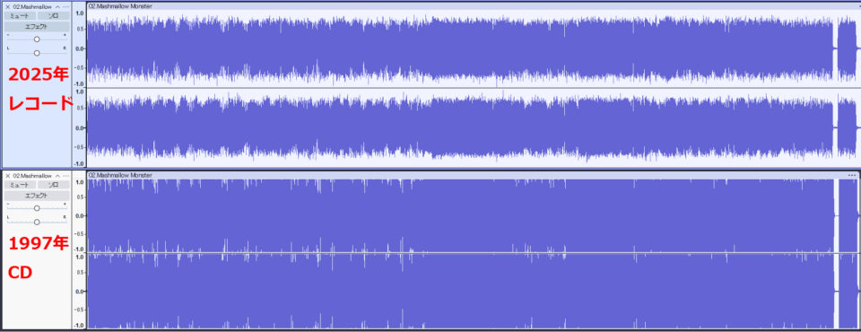 Mashmallow Monsterの波形